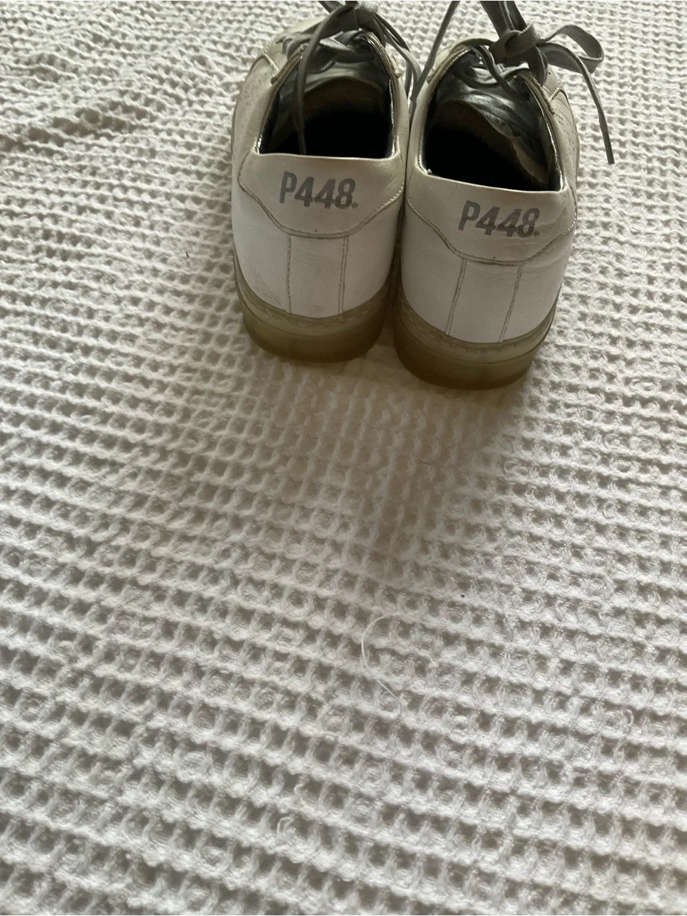P448 leather sneakers size 37 7
